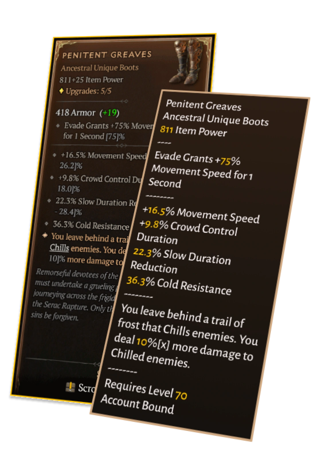 Cropped Diablo IV item